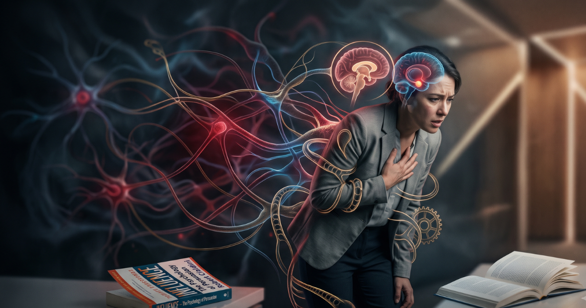woman in need of nervous system regulation