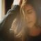 woman exhausted in the morning